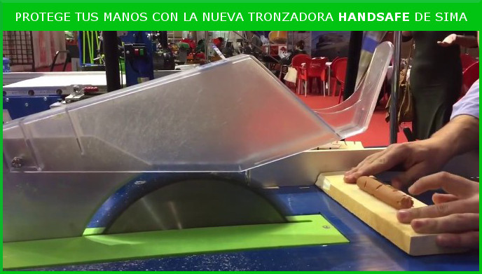 Handsafe de Sima, la cortadora de madera más segura para tus manos