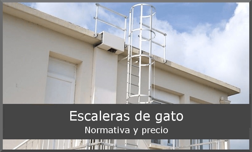 Escaleras de Gato. Normativa y Precio