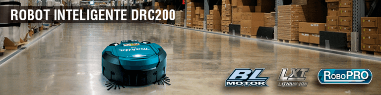 Makita DRC200, el nuevo robot aspirador profesional a nivel industrial