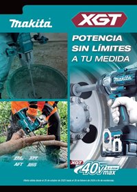 Makita - Promoción XGT Otoño-Invierno 2025-26