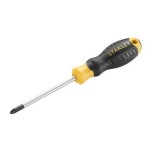 Destornillador Cushion grip pozidrive Stanley - PZ0x60mm 