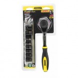 Juego carraca Rotator de 11 piezas Stanley - 1/4'