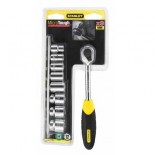 Juego carraca MicroTough de 9 piezas Stanley - 3/8'