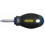 Destornillador FatMax Pozidrive extracorto Stanley - PZ1x30mm