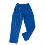 Pantalón multibolsillos tergal de 200g azulina 388-P