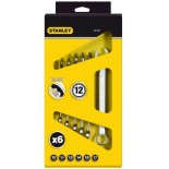 Juego de llaves combinadas Stanley - 6 piezas