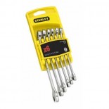 Juego llaves combinadas Stanley - 6 piezas
