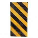 Protector parking espuma Amarillo/Negro - 50x25x2'5 cm