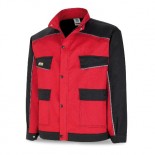 Chaqueta tergal canvas PRO Series de 245g rojo/negro 588-CRN