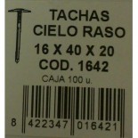 Puntas Encañizar 16x40x20 mm. (100 unidades)