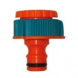 Conector para grifo con doble rosca 1/2' y 3/4'