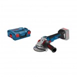 Miniamoladora a batería Bosch GWS 18V-115 SC Professional en L-BOXX