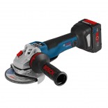 Miniamoladora a batería Bosch GWS 18V-125 PSC Professional en L-BOXX