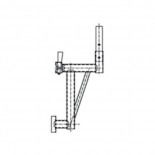 Amplia-plataforma MULTI-FER galvanizada de 300mm