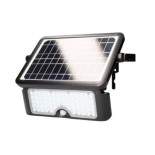 Aplique multifuncional LED solar recargable 10W 115LM