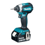 Atornillador de impacto a batería Makita DTD153RTJ 18V BL 170Nm con 2 Baterías 5Ah