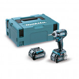 Makita TD001GD201 con 2 baterías 2,5Ah - Atornillador de impacto BL 40Vmáx XGT 220 Nm