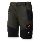 Bermuda NICE STRETCH multibolsillos de 245gr verde/negro