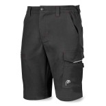 Bermuda STRETCH PRO multibolsillo poliéster/algodón gris 588SSSG