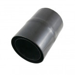 Inversor de tubos de 150mm (Boquilla antigoteo) inox 304 negro Bronpi para estufas de leña