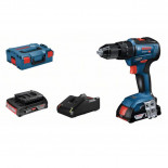 Bosch GSB 18V-55 Professional + 2 baterías 2Ah - Taladro atornillador a batería