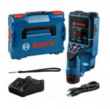 Bosch Wallscanner D-tect 200 C con una batería 2Ah + L-BOXX - Detector de pared