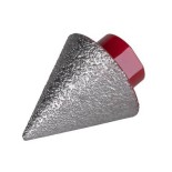 Broca cónica de diamante Rubi para rectificado -  Ø 2-35 mm.