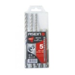 Juego 5 brocas FORCE3 SDS PLUS de 3 puntas - 6/8/10mm