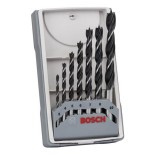 Juego 7 brocas en espiral para madera Bosch 