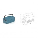 Caja de herramientas Heco 102.5 - 400x210x195mm