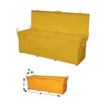 Caja porta-herramientas Dacame pintada de 650x1800x600mm