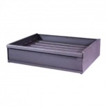 Cajón metálico para barbacoa Flores Cortés - 500x410x120mm