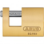 Candado Monoblock 82/63 Abus rectangular laton - 63 mm