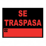 Cartel 'Se traspasa'