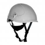 Casco de protección ABS Tractel TR-2000 con barbuquejo y ruleta color Blanco