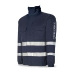 Chaqueta ignífuga y antiestática con bandas reflectantes 988CIRAM