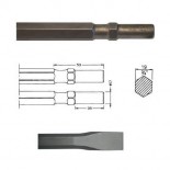 Cincel hexagonal inserción Hilti TP 400 - 500mm