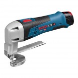 Bosch GSC 12V-13 Professional + 2 baterías 2Ah y maletín - Cizalla de chapa a batería