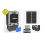 Climatizador evaporativo mecánico Tulum Plus 90120 de 120L 