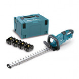 Cortasetos Makita DUH651PT4J 65cm 18Vx2 + 4 baterías 5,0Ah