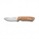 Cuchillo de caza INOX mango olivo Flores Cortés de 90mm