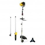 Garland BEST 510 DPG 3 en 1 - Desbrozadora + Podador de altura a gasolina 2T de 32,6cc