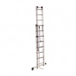 Escalera extensible con cuerda de 2 tramos de aluminio Svelt Euro E2F12 - 2x12 peldaños