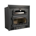 Bronpi EVEREST - Estufa horno insertable de leña con turbinas