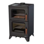 Bronpi HILTON-C - Estufa de leña con horno y cocina