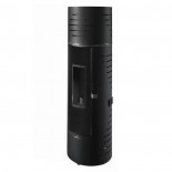 Bronpi ELSA 7kW Negra - Estufa de pellet redonda
