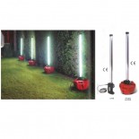 Foco Luz Vertical Rubi LV-36 con Base Antivuelco