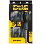 Juego 6 destornilladores Fatmax Stanley - Planos/Phillips