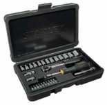 Juego llaves de vaso Stanley de 1/4” - 28 piezas
