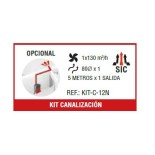 Kit de canalización para estufa Bronpi MILA